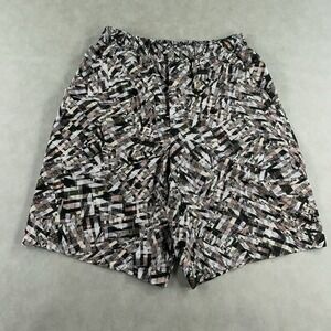 Lululemon Pace Breaker 9" Mens Small Lined Geometric Athletic Gym Running Shorts